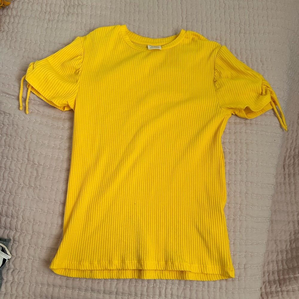 Yellow Zara Girls Collection blouse